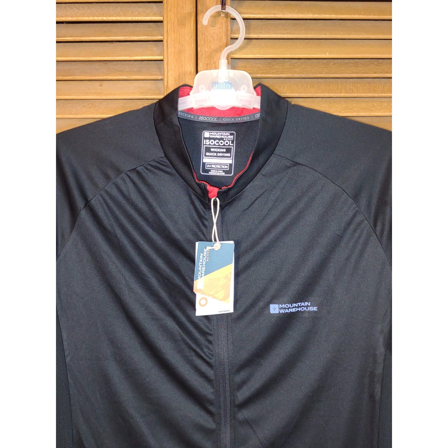 Nwt Mountain Warehouse Isocool Mens Black Active Short Sleeve Cycling Jersey 3xl — image 5 of 8